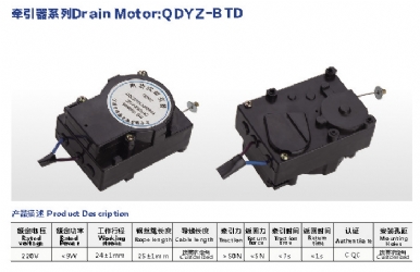 Drain Motor QDYZ-BTD-2B
